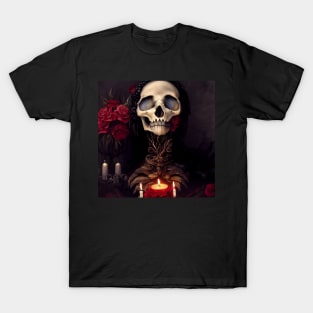 Skulls and roses T-Shirt